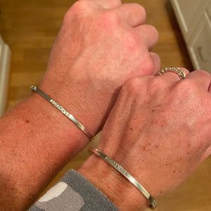 #shalieve Cuff Bracelet in Sterling Silver